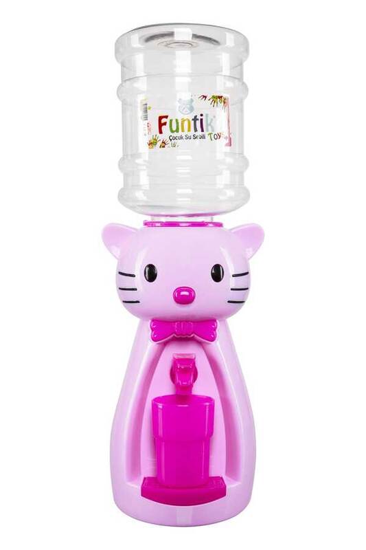 Funtik Kedi Çocuk Su Sebili Pembe